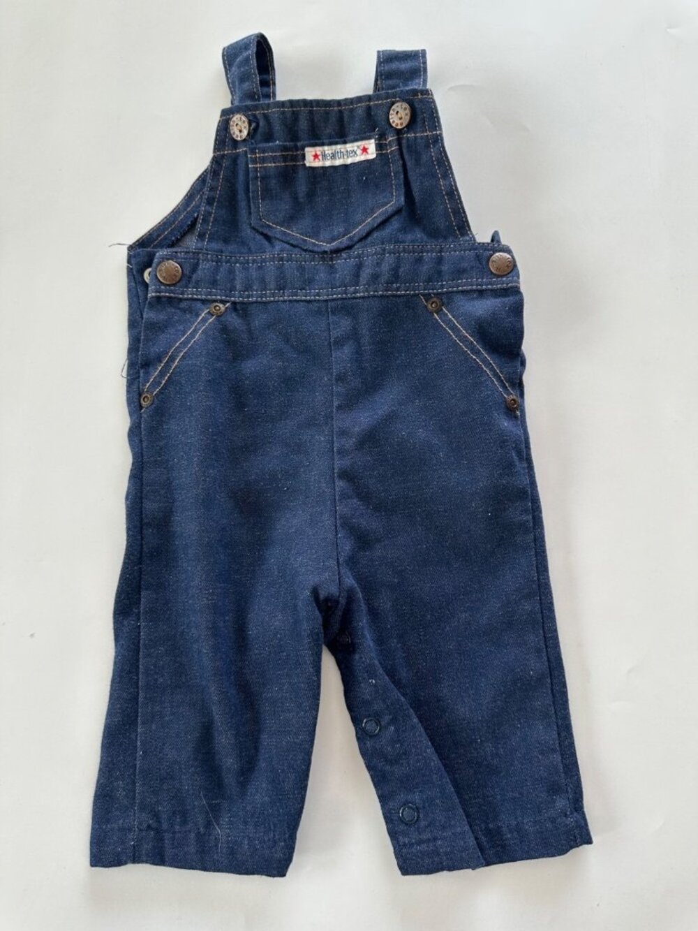 Health-Tex 6 Month Denim Oversalls 90s Y2K VTG USA